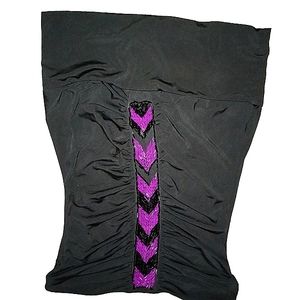 Wet seal strapless top